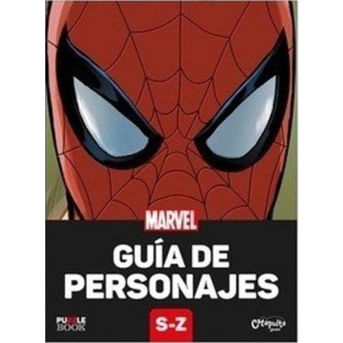 GUIA DE PERSONAJES S Z SPIDERMAN LIBRO Y ROMPECABEZAS 300 PIEZAS