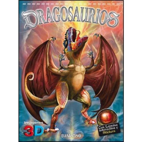 DRAGOSAURIOS 3D CON STICKERS