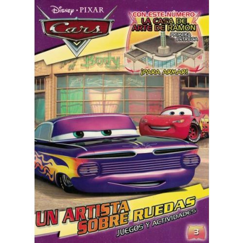 DISNEY PIXAR CARS UN ARTISTA SOBRE RUEDAS JUEGOS Y ACTIVIDADES 3