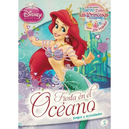 DISNEY PRINCESA FIESTA EN EL OCEANO JUEGOS Y ACTIVIDADES 5