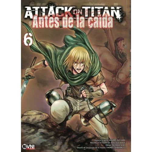 ATTACK ON TITAN ANTES DE LA CAIDA VOL 6