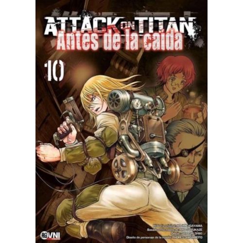 ATTACK ON TITAN ANTES DE LA CAIDA VOL 10