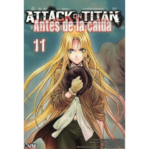 ATTACK ON TITAN ANTES DE LA CAIDA VOL 11