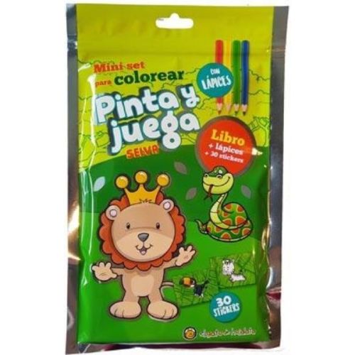 PINTA Y JUEGA SELVA