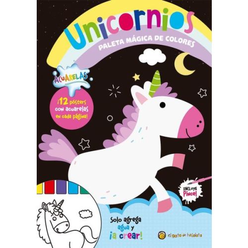 UNICORNIOS PALETA MAGICA DE COLORES