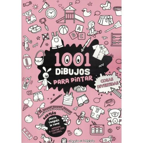 1001 DIBUJOS PARA PINTAR COSAS DIVERTIDAS