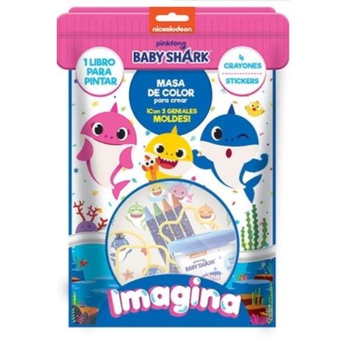 IMAGINA BABY SHARK FLOW PACK MINI MASAS