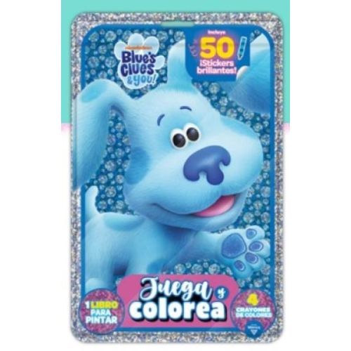 FLOW PACK JUEGA Y COLOREA BLUES CLUES AND YOU INCLUYE 50 STICKERS BRILLANTES