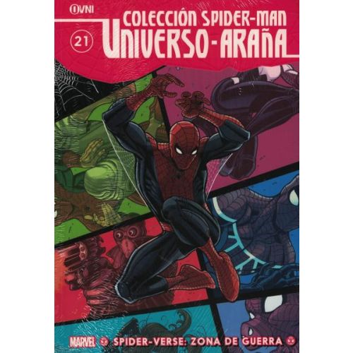 COLECCION UNIVERSO ARAÑA VOL 21 SPIDER VERSE ZONA DE GUERRA