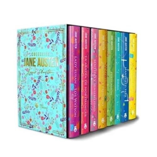 PACK OBRAS COMPLETAS JANE AUSTEN 8 TITULOS ESPAÑOL