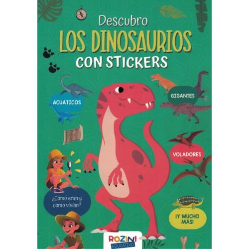 DESCUBRO LOS DINOSAURIOS CON STICKERS