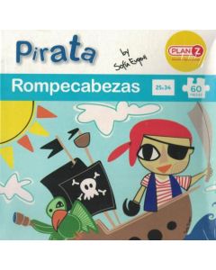 PIRATA ROMPECABEZAS 60 PIEZAS