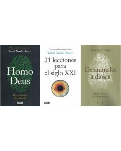 PACK HARARI | DE ANIMALES A DIOSES + HOMO DEUS + 21 LECCIONES PARA EL SIGLO XXI