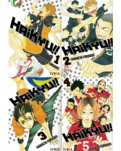 PACK HAIKYU CUATRO TOMOS