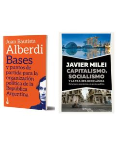 PACK JAVIER MILEI CAPITALISMO SOCIALISMO + FIN DE LA INFLACION + CAMINO DEL LIBERTARIO