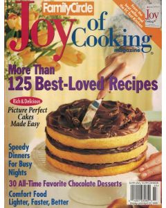 MAGAZINE FAMILY CIRCLE JOY OF COOKING MAGAZINE