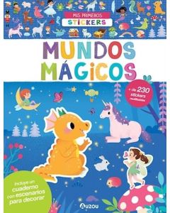 MUNDOS MAGICOS INCLUYE UN CUADERNO CON ESCENARIOS PARA DECORAR