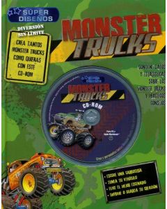 MONSTER TRUCKS - SUPER DISEÑOS CON CD-ROM