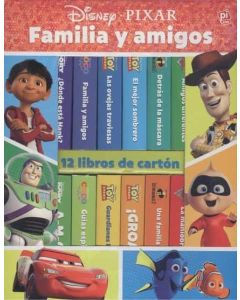 MI PRIMER BIBLIOTECA DISNEY PIXAR FAMILIA Y AMIGOS