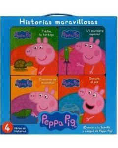 PEPPA PIG HISTORIAS MARAVILLOSAS. 4 LIBROS
