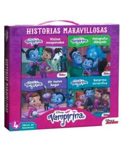 VAMPIRINA HISTORIAS MARAVILLOSAS 4 LIBROS