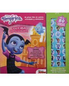 VAMPIRINA UNA CASA ESPELUZNANTE CON 80 STICKERS