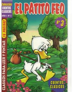 PATITO FEO, EL CUENTOS CLASICOS PARA LEER Y PINTAR