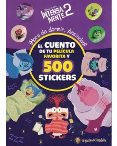 DISNEY INTENSAMENTE 2 HORA DE DORMIR ANSIEDAD + 500 STICKERS