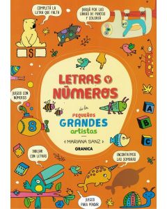 LETRAS Y NUMEROS DE LOS PEQUEÑOS GRANDES ARTISTAS