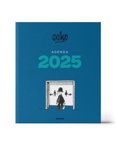 AGENDA QUINO 2025 ENCUADERNADA AZUL SEMANA A LA VISTA