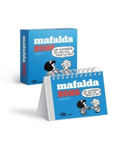 CALENDARIO MAFALDA 2025 CAJA AZUL