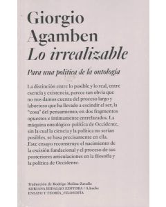 LO IRREALIZABLE PARA UNA POLITICA DE LA ANTOLOGIA