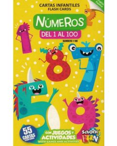 NUMEROS DEL 1 AL 100 CARTAS INFANTILES CON JUEGOS Y ACTIVIDADES