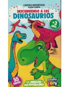 DESCUBRIENDO A LOS DINOSAURIOS CARTAS INFANTILES CON JUEGOS Y ACTIVIDADES