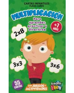 MULTIPLICACION CARTAS INFANTILES CON JUEGOS Y ACTIVIDADES