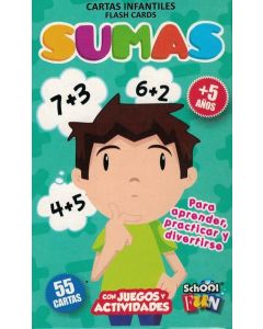 SUMAS CARTAS INFANTILES CON JUEGOS Y ACTIVIDADES