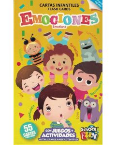 EMOCIONES CARTAS INFANTILES CON JUEGOS Y ACTIVIDADES