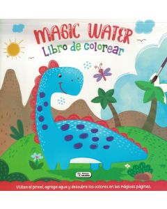 MAGIC WATER LIBRO DE COLOREAR DINOSAURIO