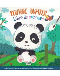 MAGIC WATER LIBRO DE COLOREAR PANDA