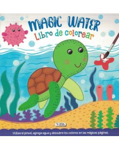 MAGIC WATER LIBRO DE COLOREAR TORTUGA