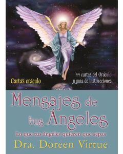 MENSAJES DE TUS ANGELES CONTIENE LIBRO Y 44 CARTAS ORACULO