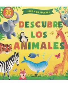 DESCUBRE LOS ANIMALES LIBRO CON SOLAPAS