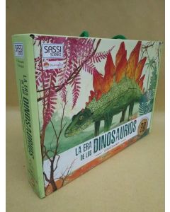 ERA DE LOS DINOSAURIOS, LA ESTEGOSAURIO LIBRO Y MAQUETA 3D