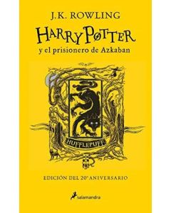 HARRY POTTER Y EL PRISIONERO DE AZKABAN HUFFLEPUFF 20 ANIVERSARIO