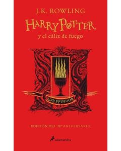 HARRY POTTER Y EL CALIZ DE FUEGO GRYFFINDOR 20 ANIVERSARIO