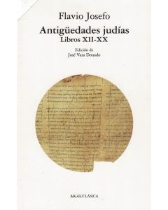 ANTIGUEDADES JUDIAS LIBROS XII XX