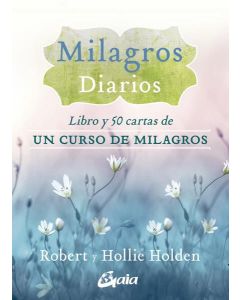 MILAGROS DIARIOS LIBRO Y 50 CARTAS DE UN CURSO DE MILAGROS