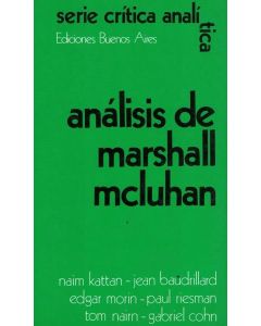 ANALISIS DE MARSHALL MCLUHAN