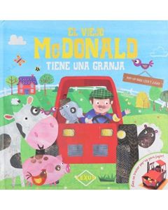 MCDONALD TIENE UNA GRANJA. CON TRACTOR POP UP PARA JUGAR