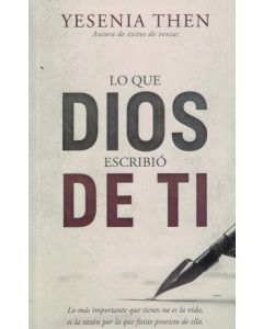 LO QUE DIOS ESCRIBIO DE TI